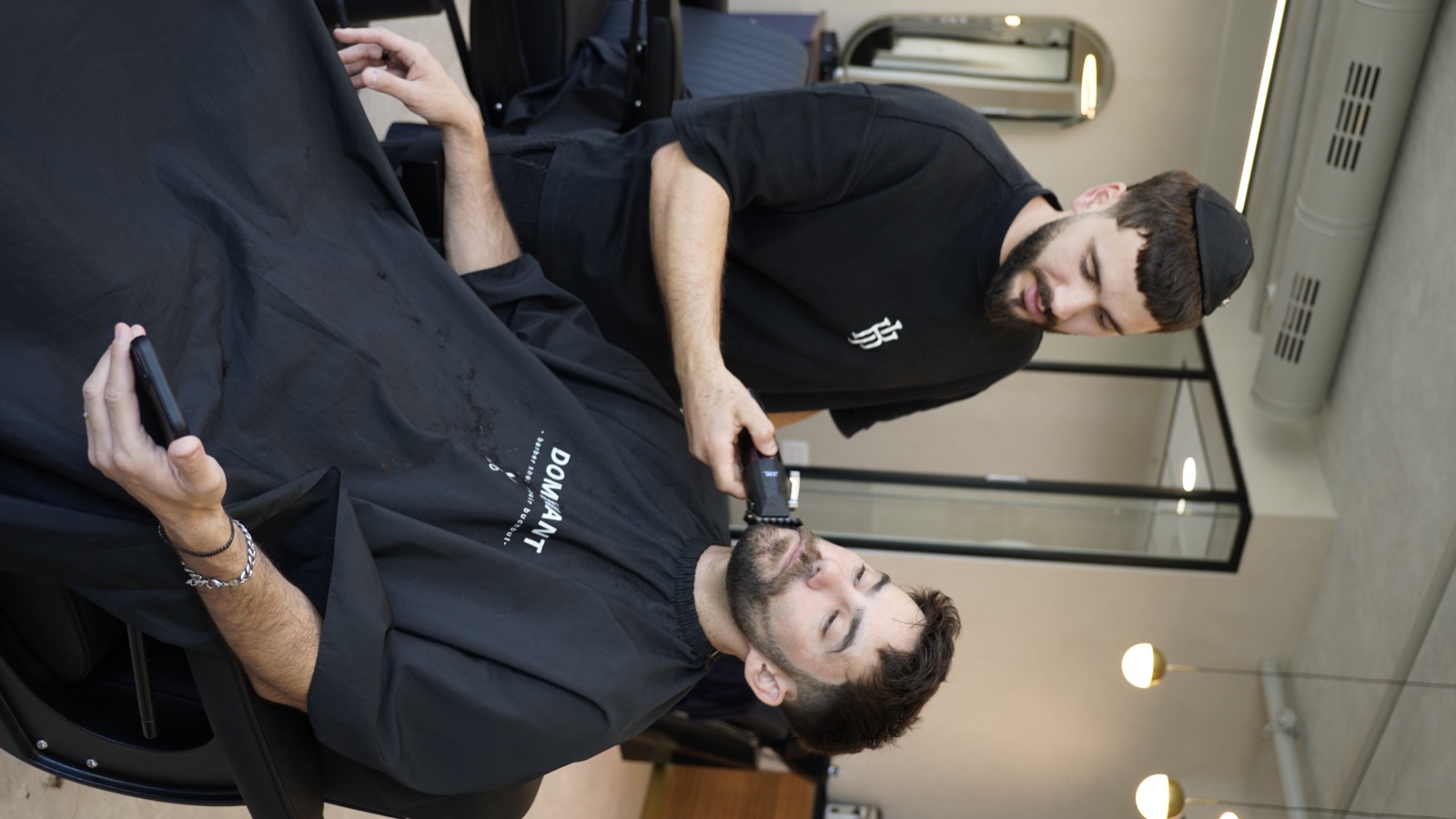 לקוח אחרי תספורת — Dominant Barbershop